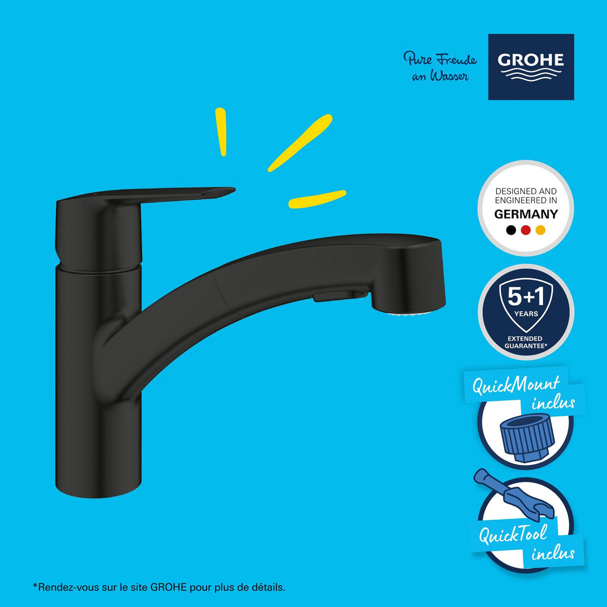 GROHE Mitigeur de cuisine Start 303072431