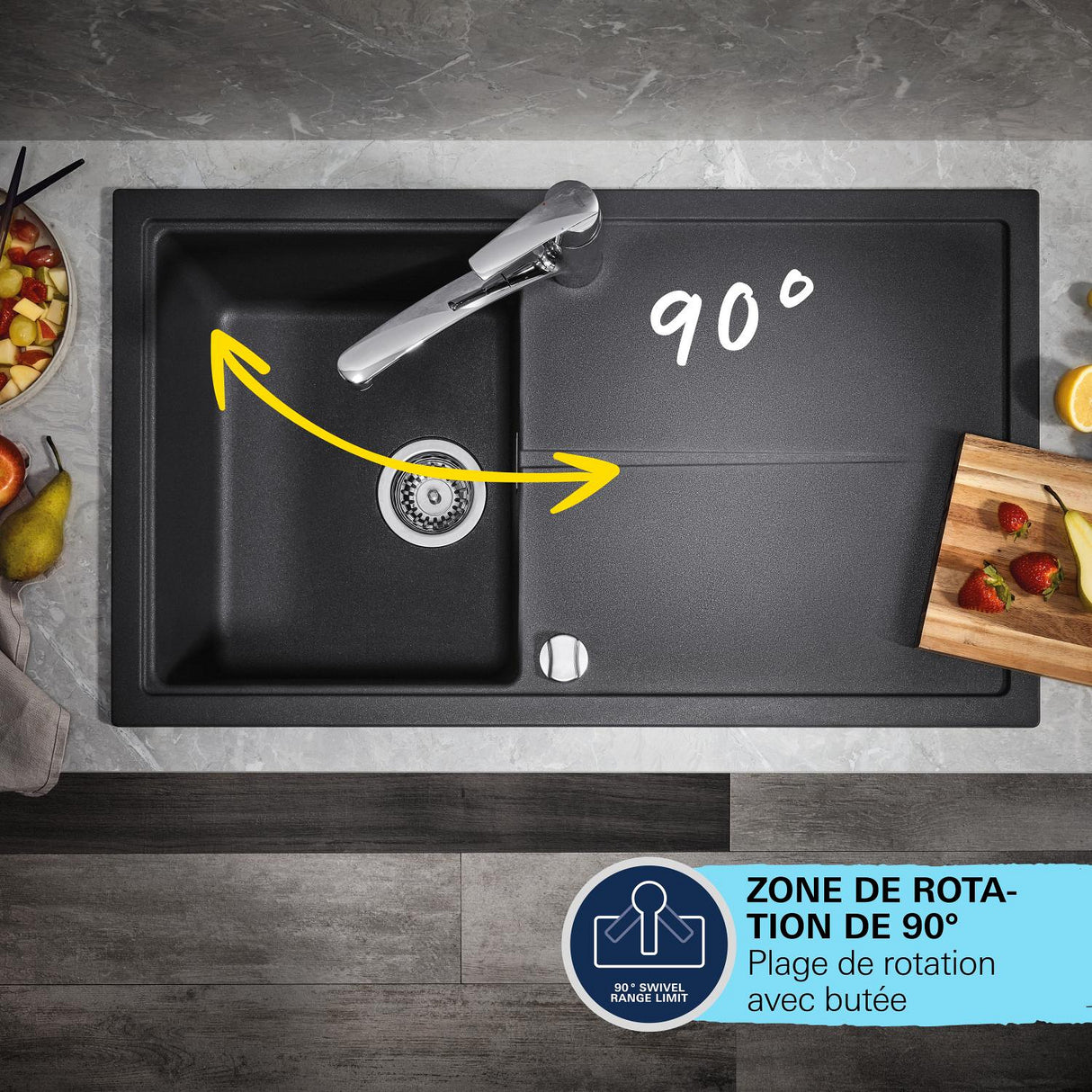 GROHE Mitigeur de cuisine Start 303072431