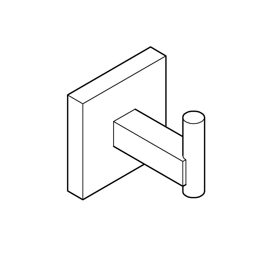 GROHE Patère murale Start Cube