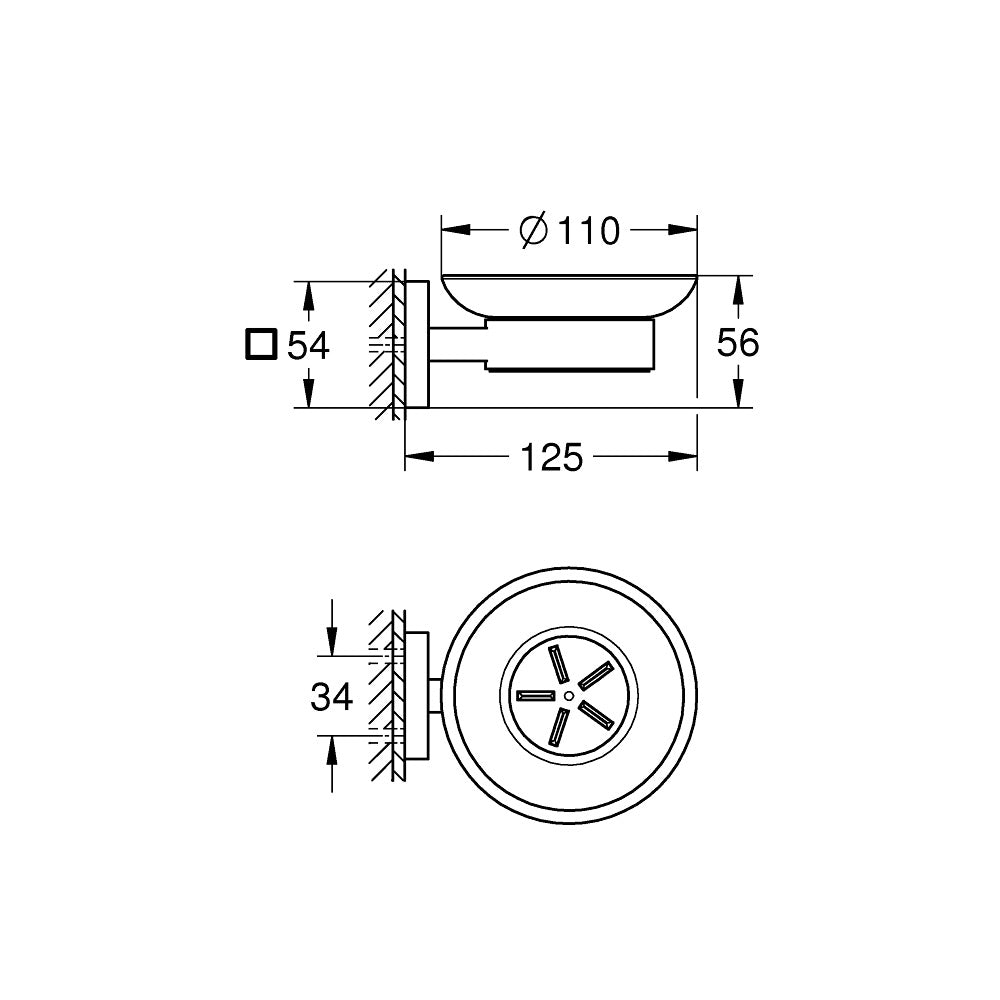 GROHE Porte savon avec support Start Cube