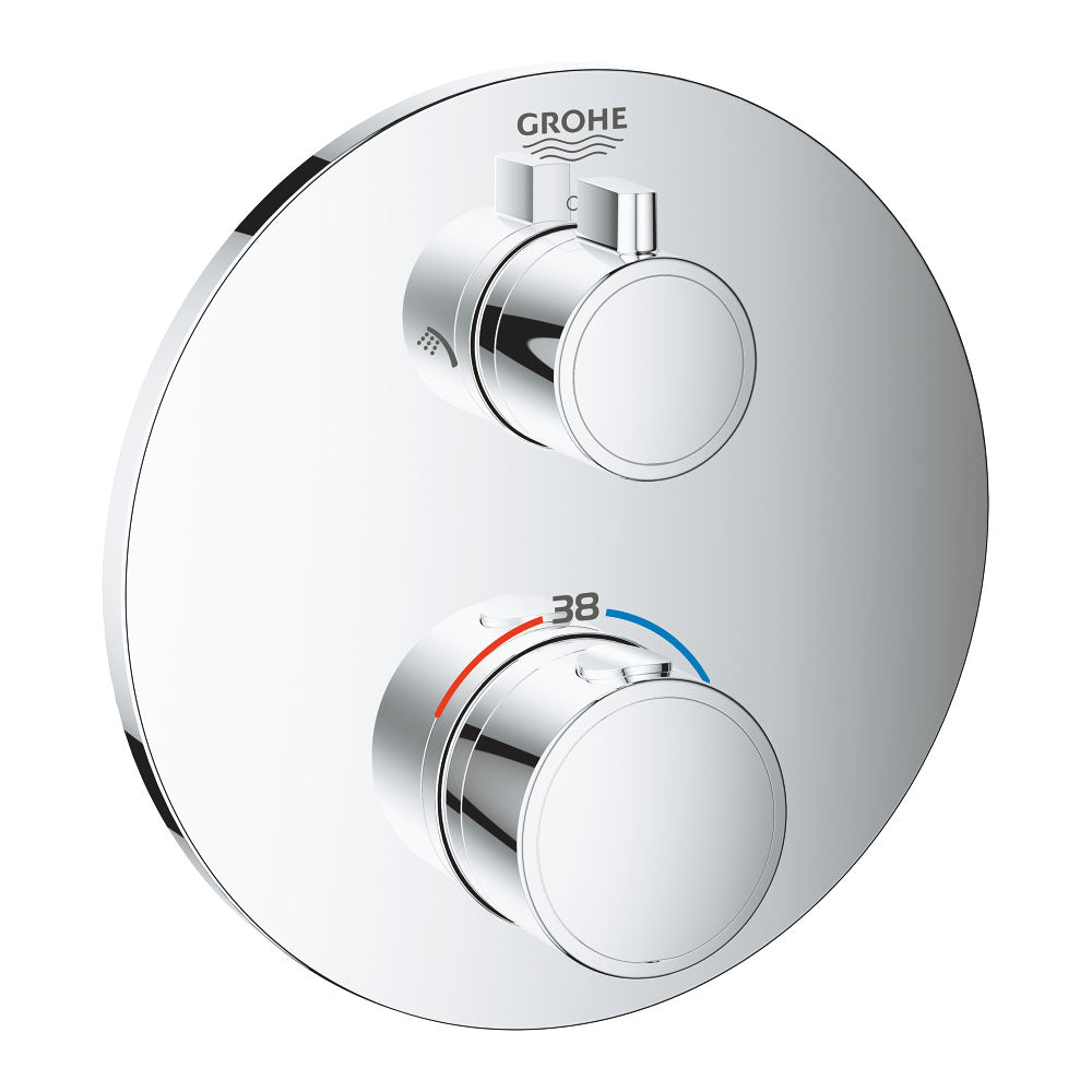 GROHE Mitigeur de douche thermostatique Grohtherm 2 sorties avec inverseur