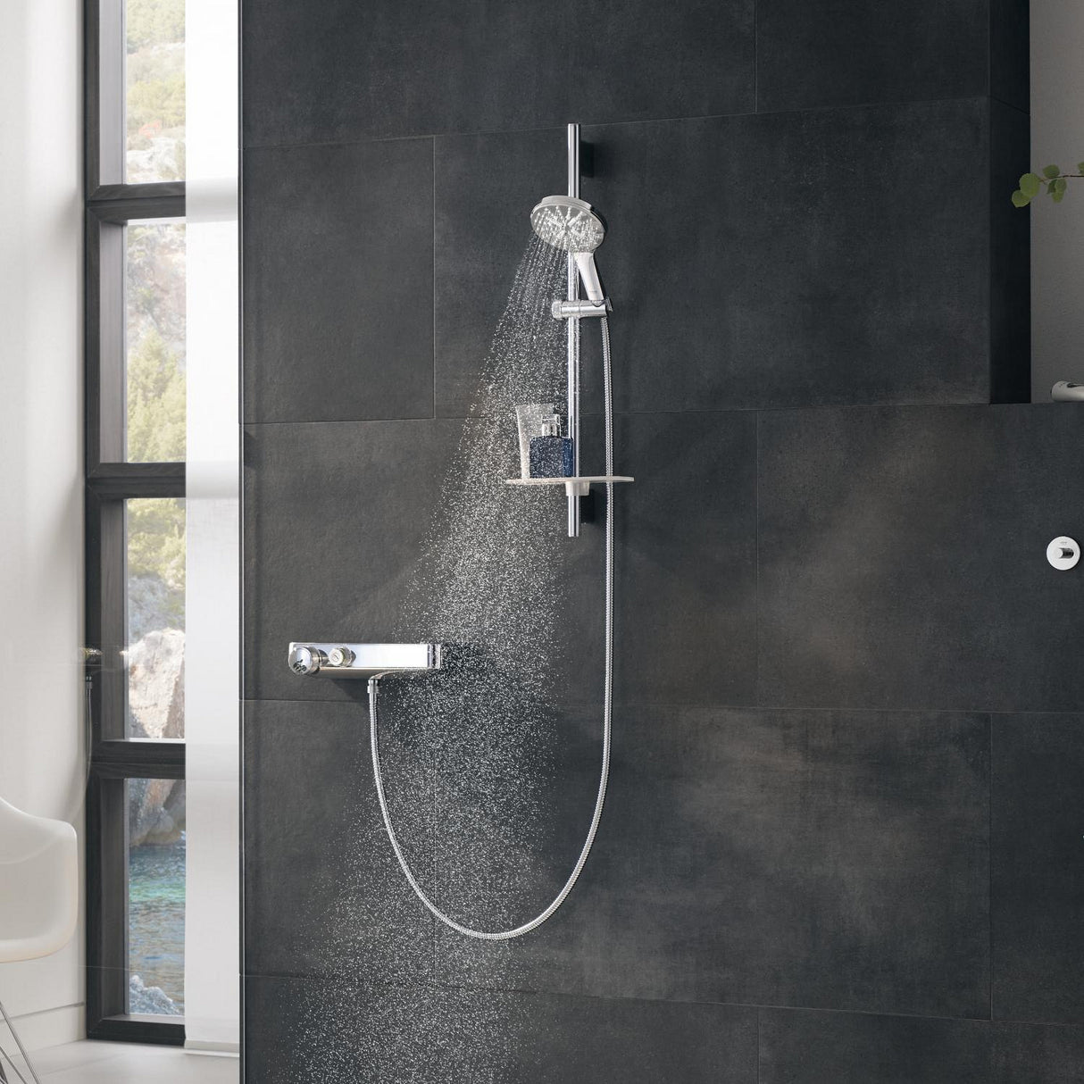 GROHE VitalioFlex Metal Flexible de douche en métal 1,75 mètres