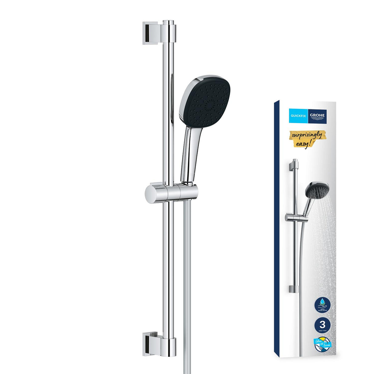 GROHE Set de douche 3 jets Vitalio Comfort 110 26096001