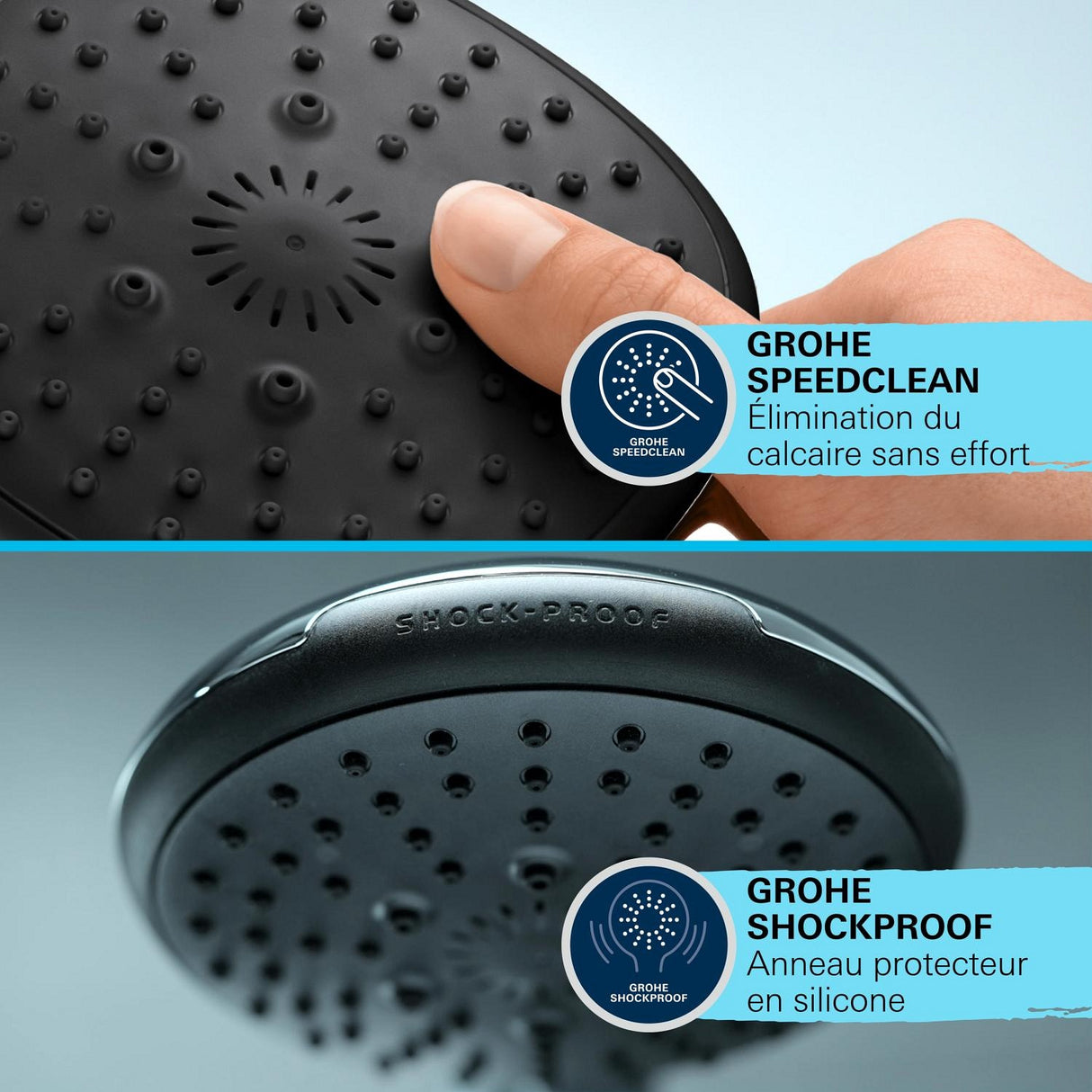 GROHE Set de douche 2 jets Vitalio Comfort 110 26398001