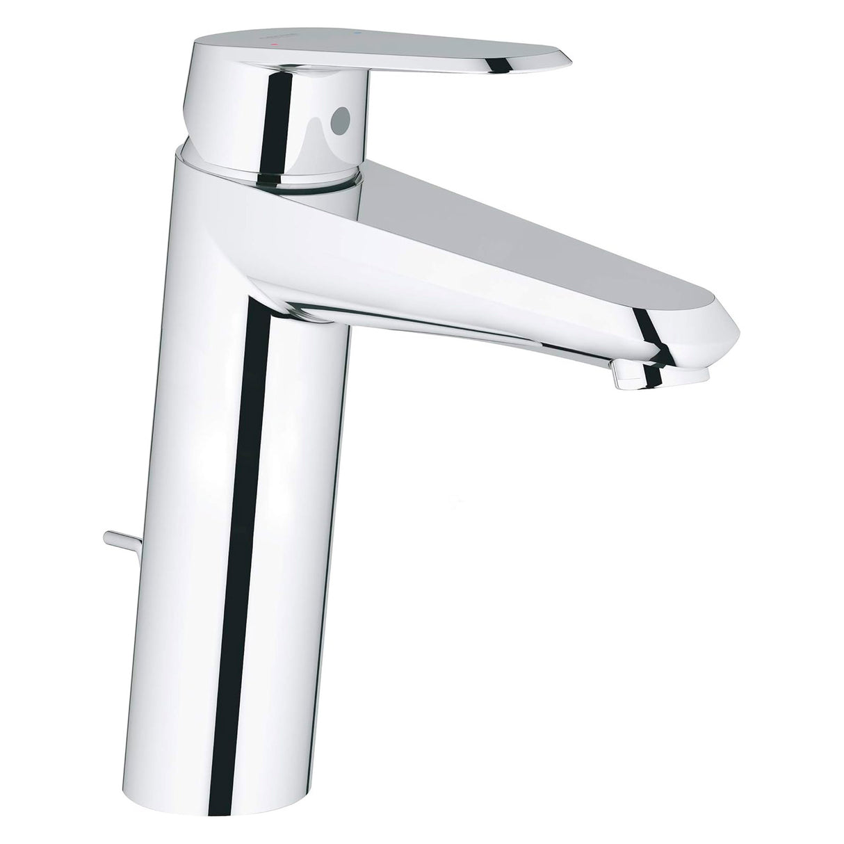 GROHE Mitigeur lavabo Eurodisc Cosmopolitan Ohm taille M, Chrome avec vidage