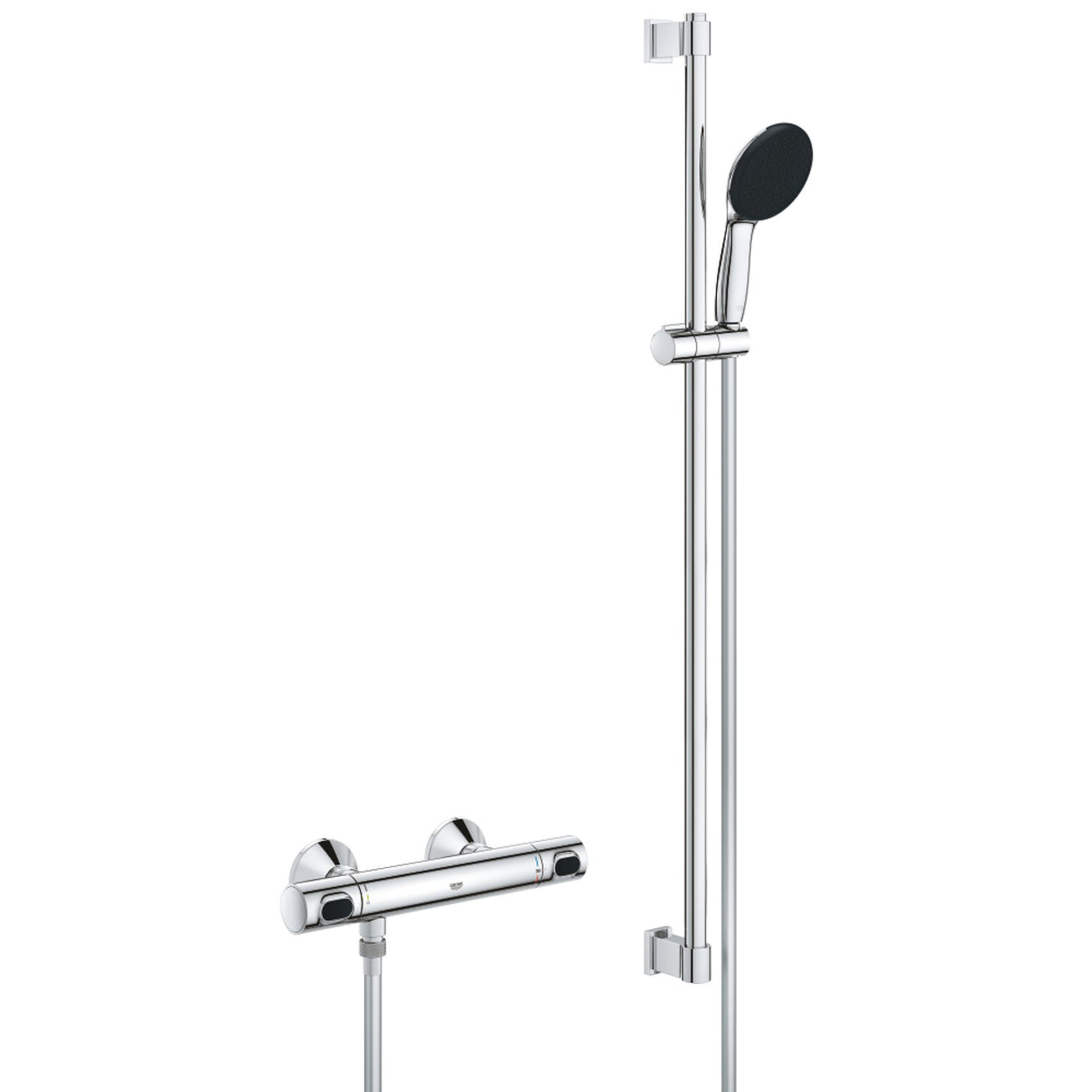 GROHE Mitigeur de douche thermostatique chrome Precision Flow 34805001