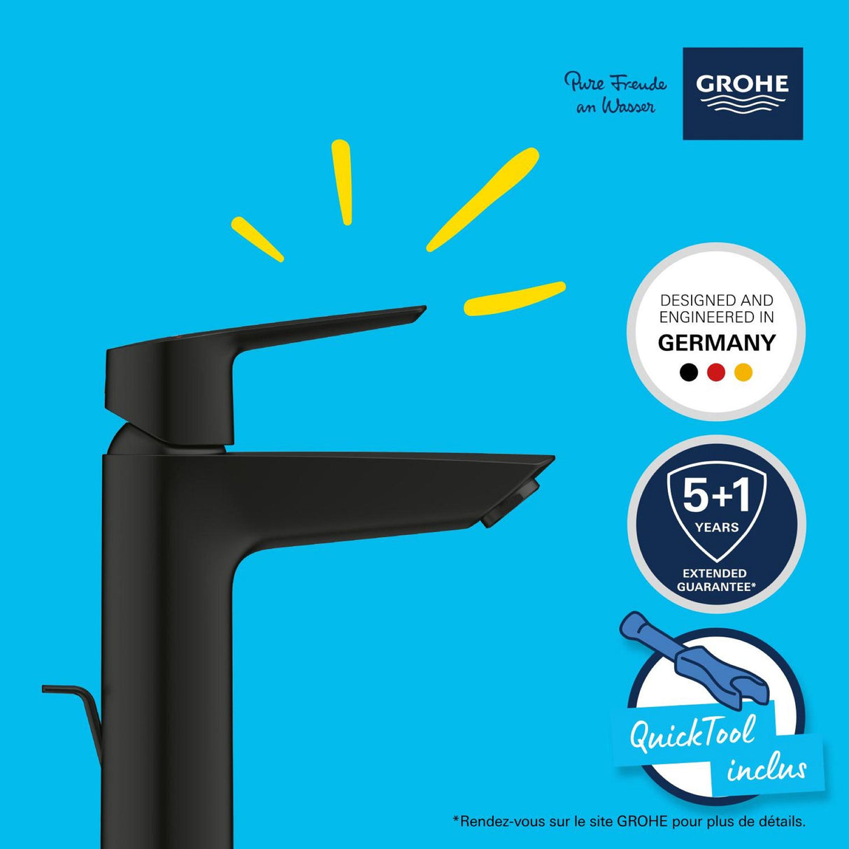 GROHE Mitigeur de lavabo monocommande Start taille M