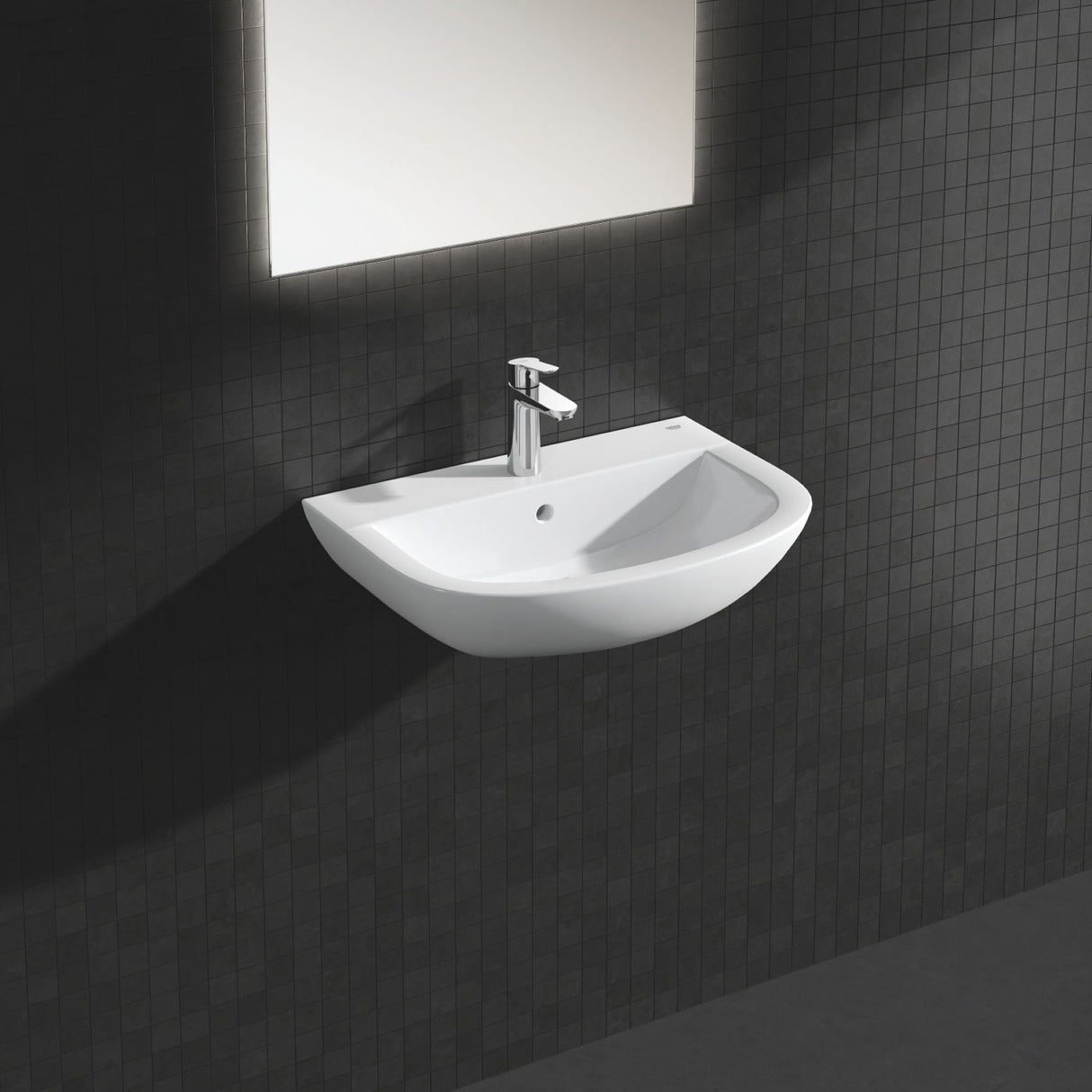 GROHE Mitigeur de lavabo monocommande taille M chrome BauEdge 23758000