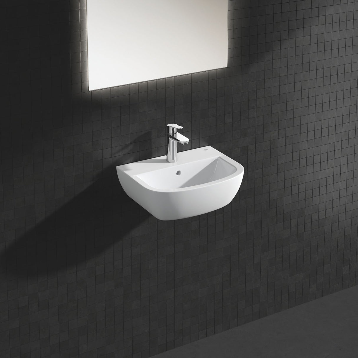 GROHE Mitigeur de lavabo monocommande taille M chrome BauEdge 23758000