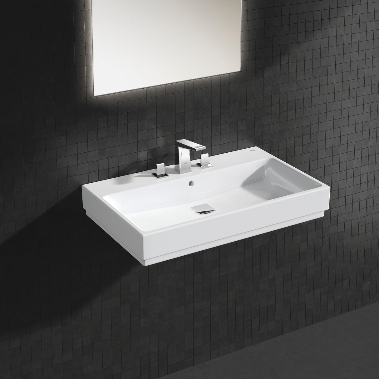 GROHE Allure Brilliant Mélangeur Lavabo 3 trous Taille S Chromé 20342000