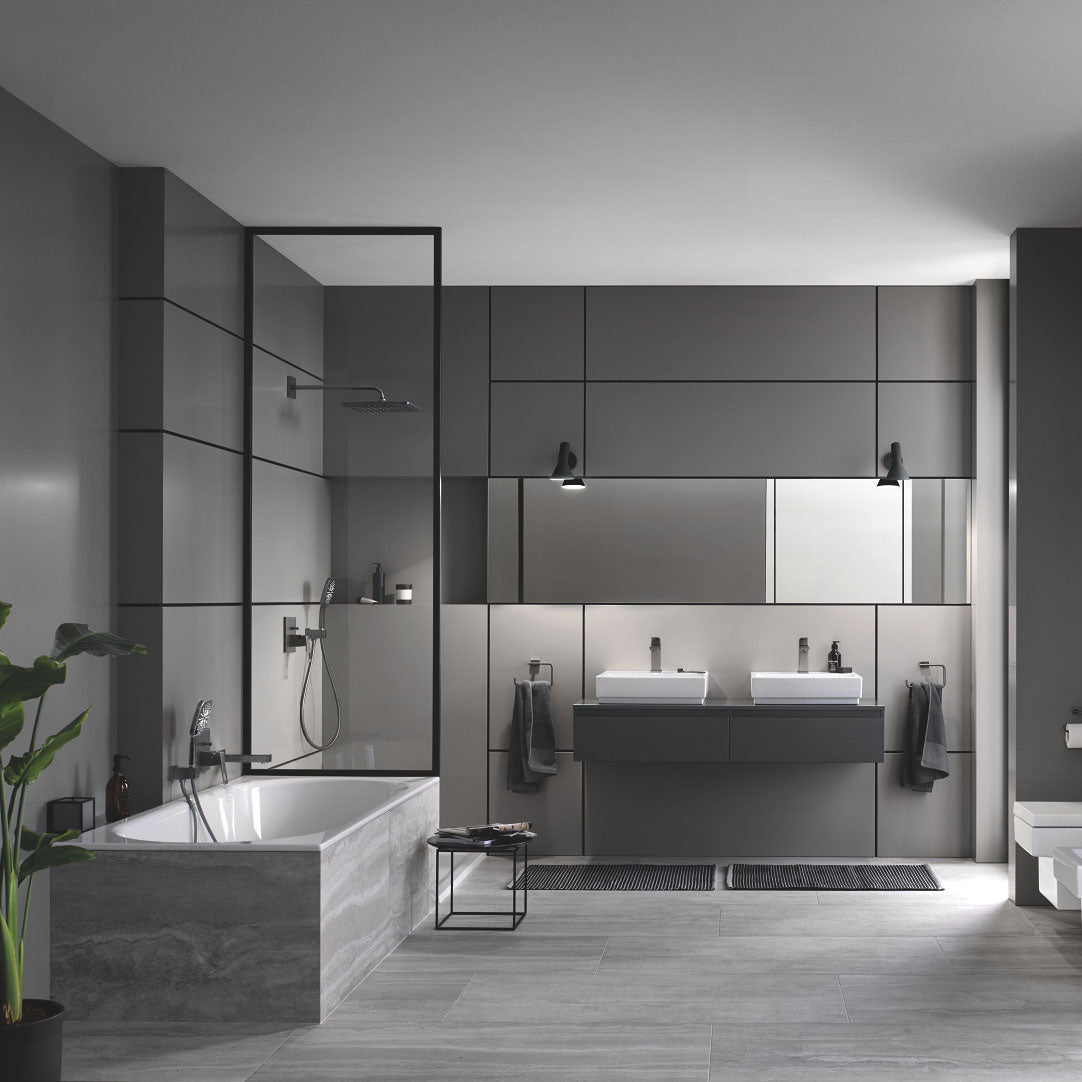 GROHE Douchette 3 jets Rainshower SmartActive 130 Cube