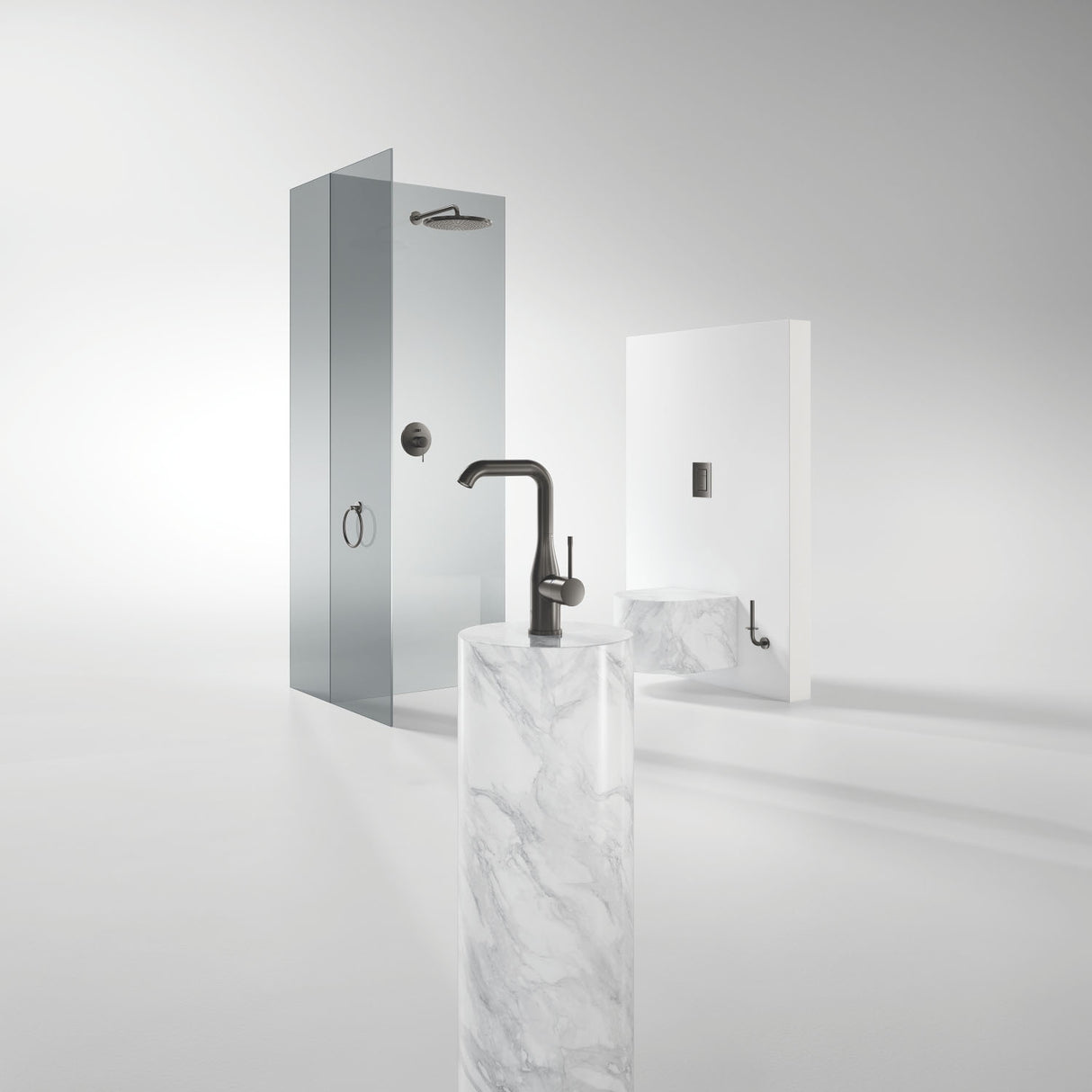 GROHE Douche de tête et bras 380mm 1 jet Rainshower Cosmopolitan 310