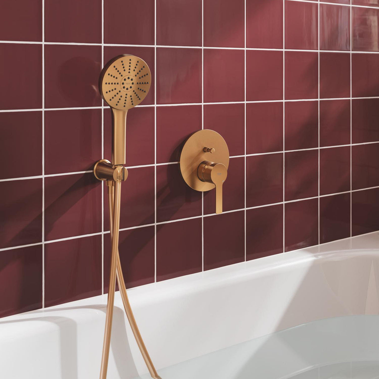 GROHE Mitigeur bain-douche monocommande 2 sorties avec inverseur Lineare