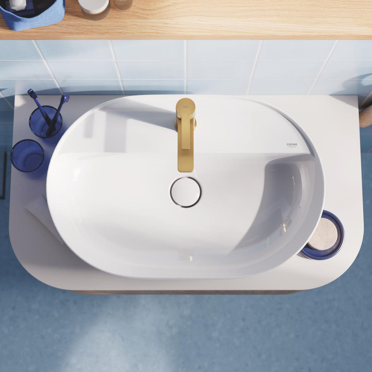 GROHE Mitigeur de lavabo Lineare XS sans tirette