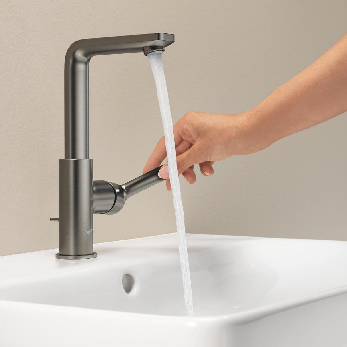 GROHE Mitig de lavabo monocommande Lineare L
