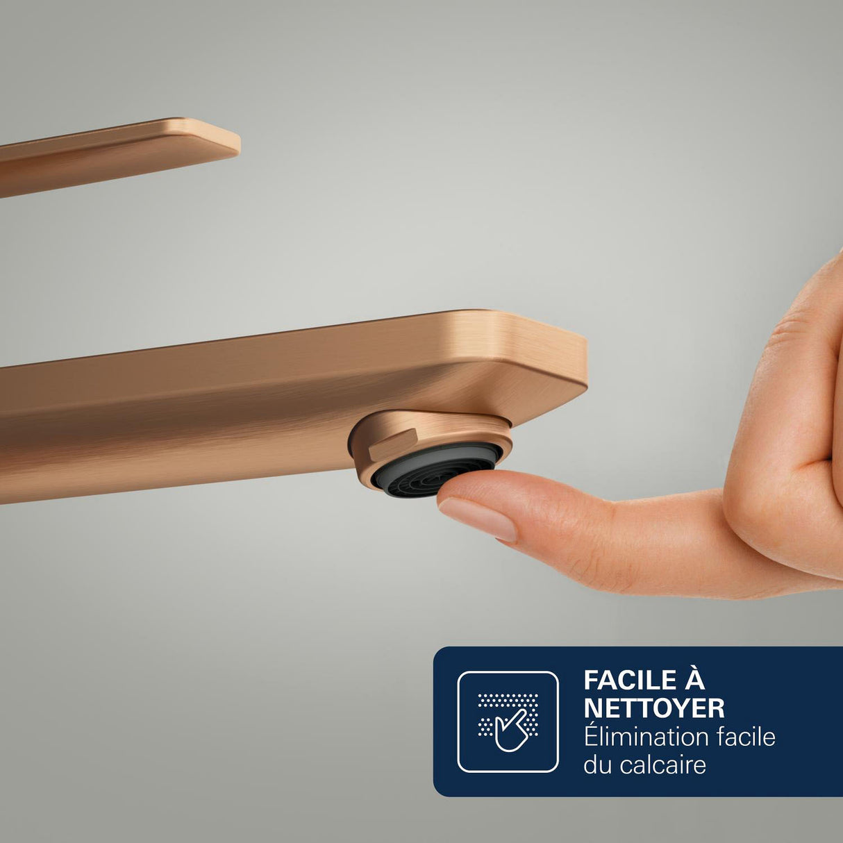 GROHE Mitig de lavabo monocommande Lineare XL