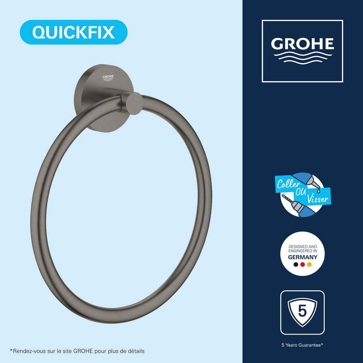 GROHE Anneau porte-serviette Start