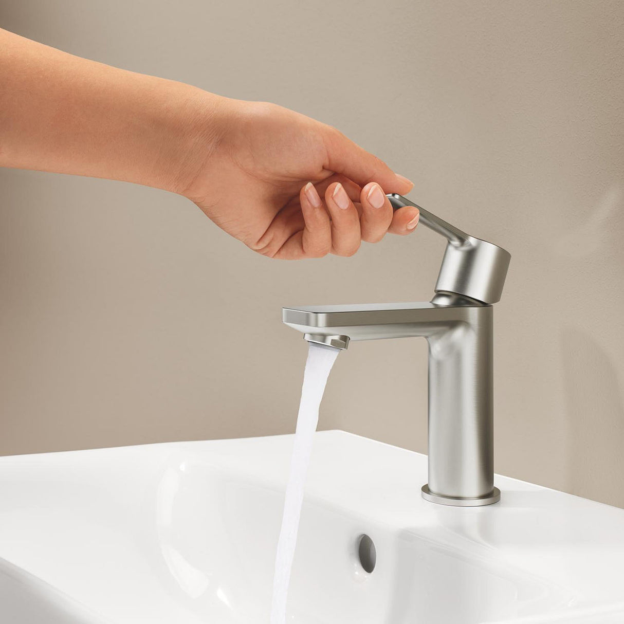 GROHE Mitigeur de lavabo Lineare XS sans tirette