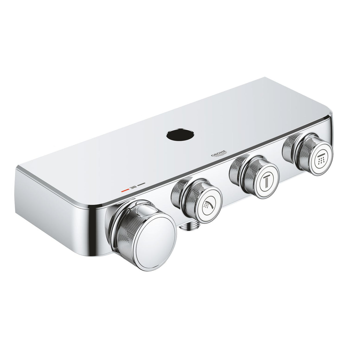 GROHE Colonne de douche Thermostatique SmartControl douche de tête 310 mm Xtra-Large 2 jets et douchette 3 jets - 1002797