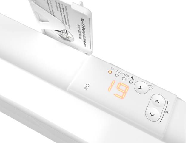 THERMOR Radiateur rayonnant digital AMADEUS 3 vertical blanc