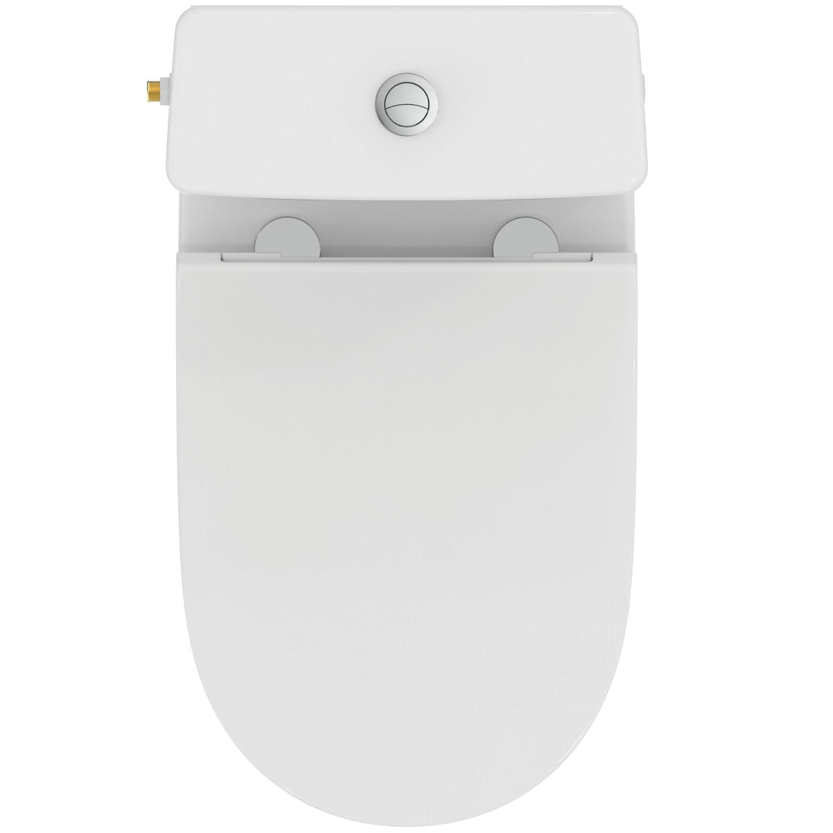 Pack WC au sol caréné i.life O Vortex avec abattant slim declipsable blanc