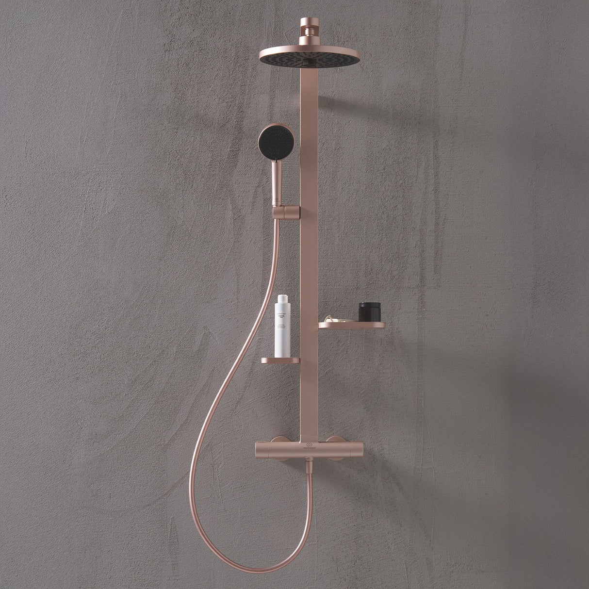 Colonne de douche thermostatique Alu+