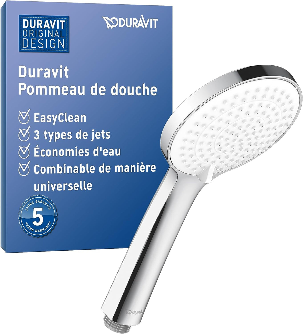DURAVIT Douchette 3 jets MinusFlow