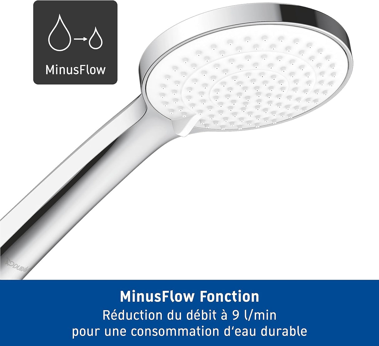 DURAVIT Douchette 3 jets MinusFlow
