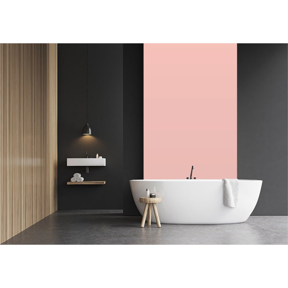 Panneau mural douche VIPANEL - Couleur Unie peach - finition velvet