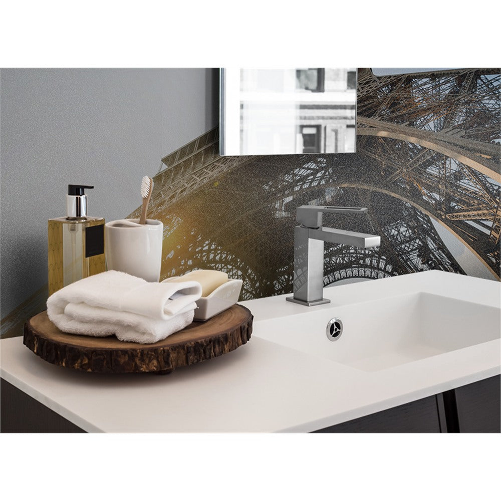 Panneau mural douche VIPANEL - Paysage urbain Tour Eiffel - Finition brillant