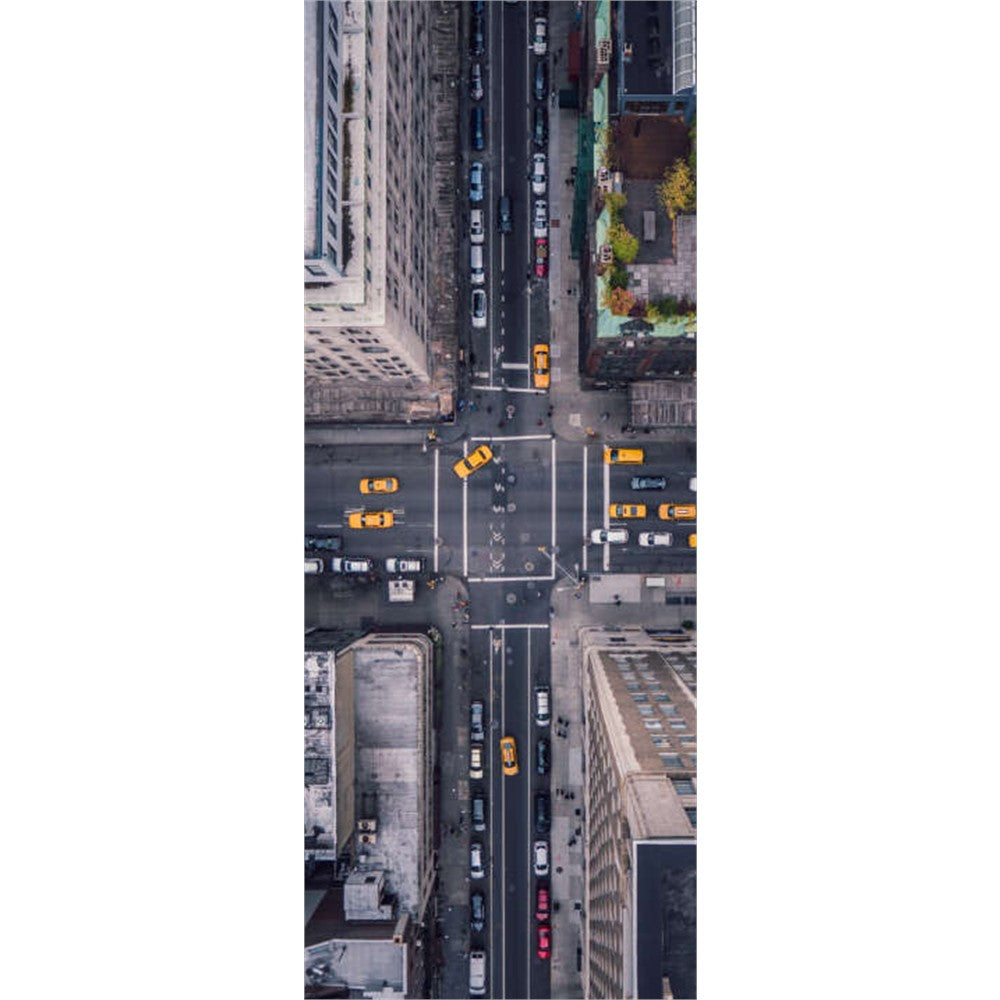 Panneau mural douche VIPANEL - Paysage urbain New York - Finition brillant