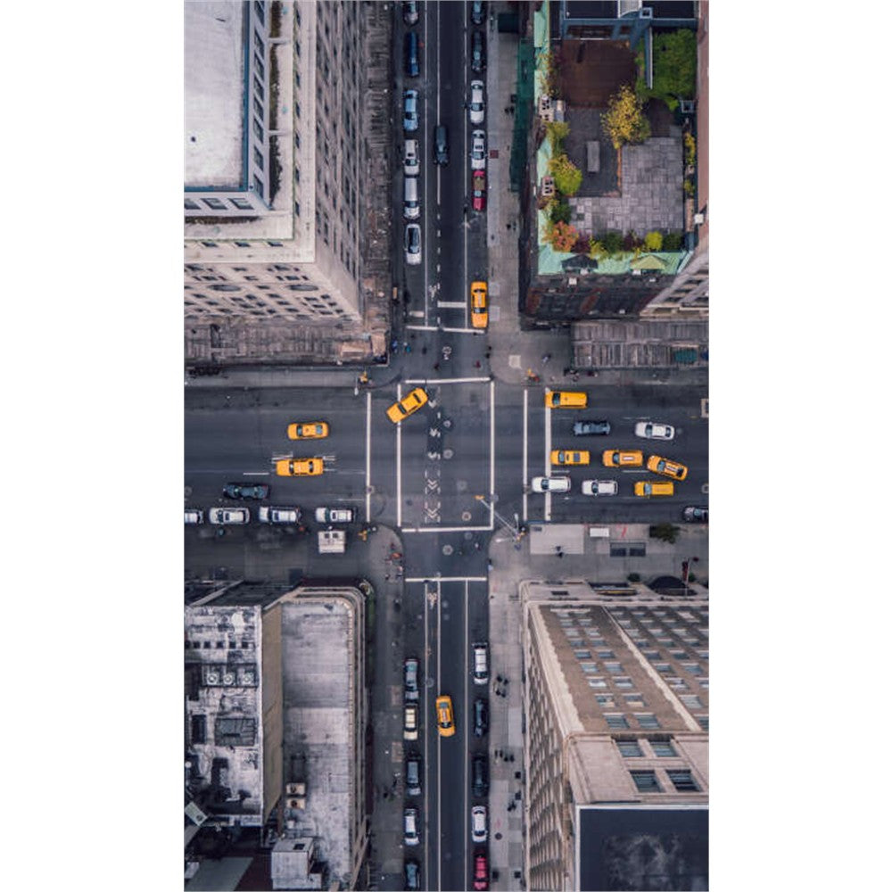 Panneau mural douche VIPANEL - Paysage urbain New York - Finition brillant