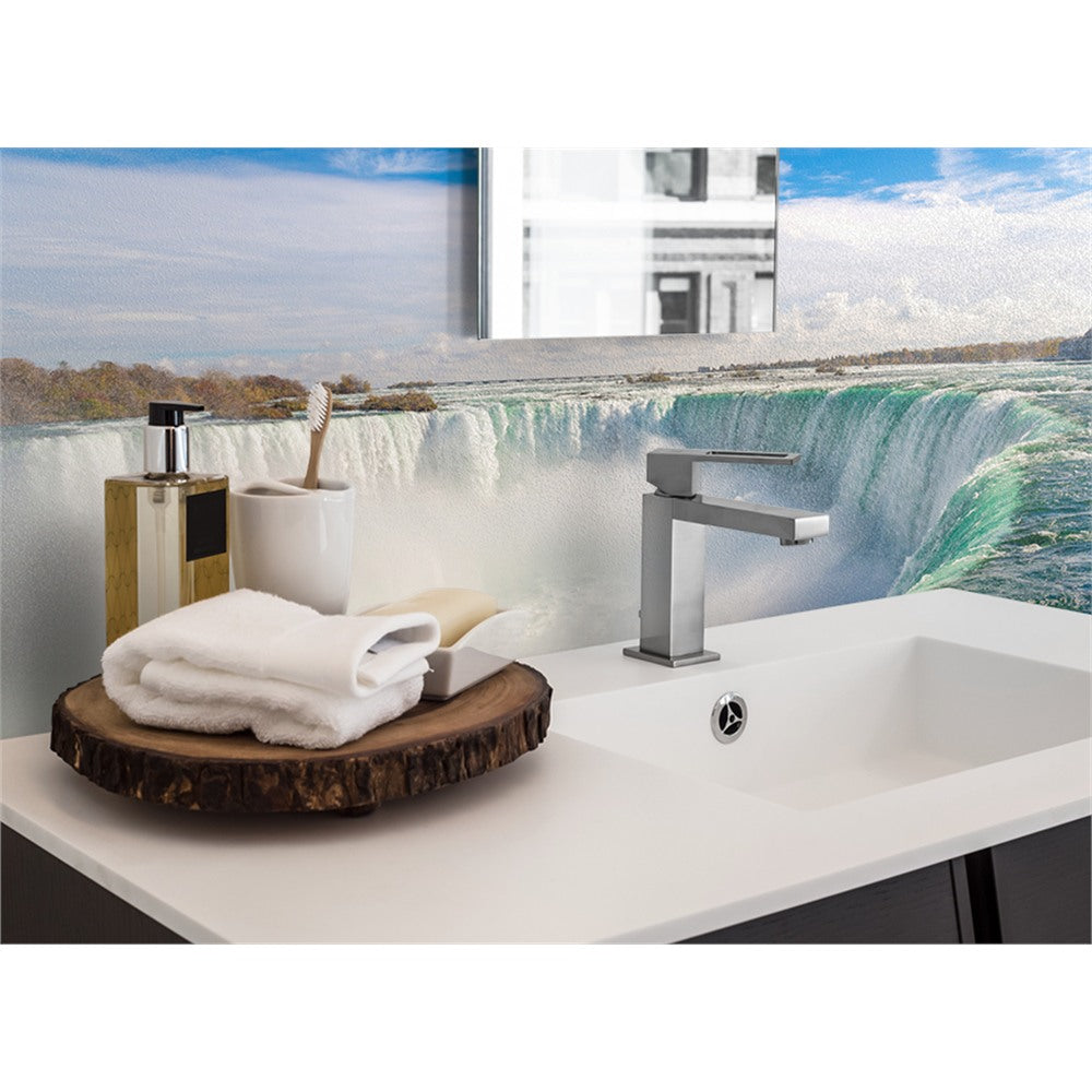 Panneau mural douche VIPANEL - Inspiration nature chute du niagara - Finition brillant
