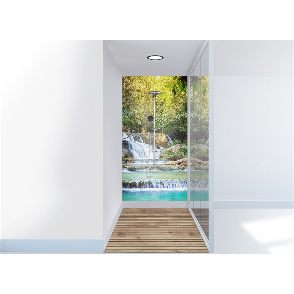 Panneau mural douche VIPANEL - Inspiration nature chute eau 1 - Finition brillant