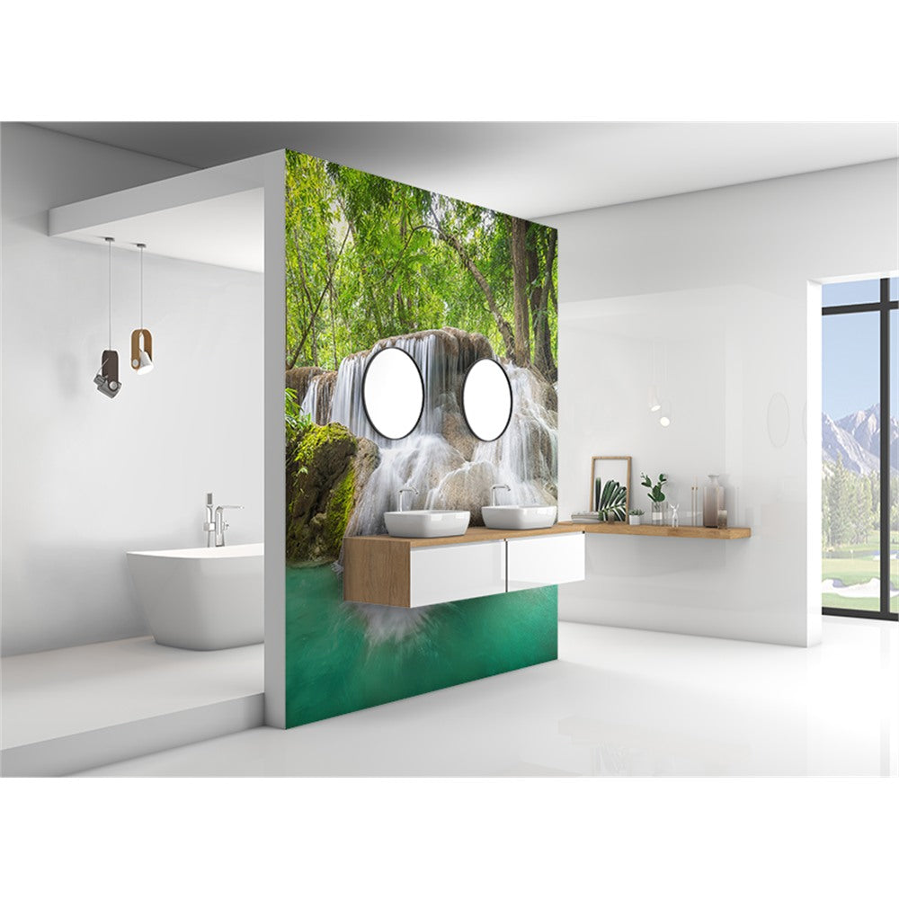 Panneau mural douche VIPANEL - Inspiration nature chute eau 4 - Finition brillant