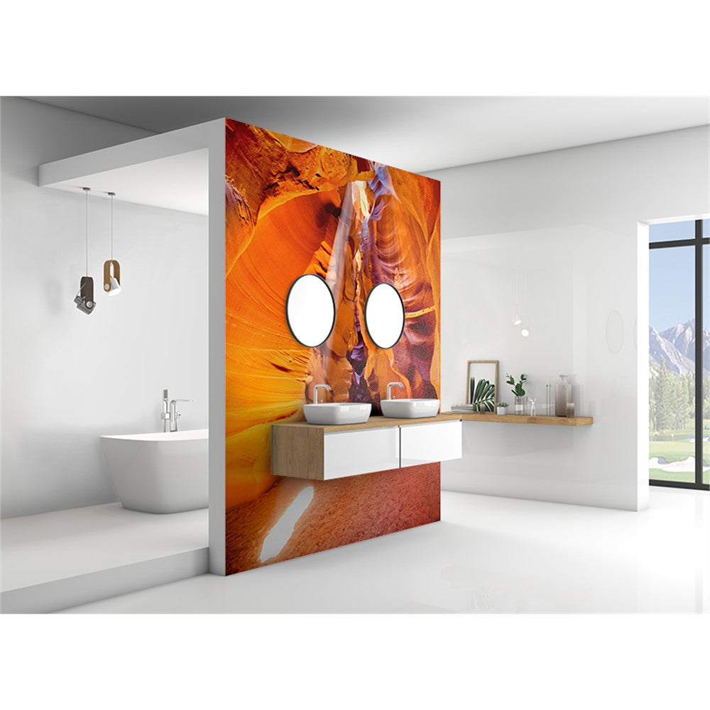 Panneau mural douche VIPANEL - Inspiration nature Red Rock - Finition brillant