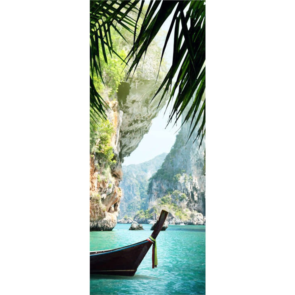 Panneau mural douche VIPANEL - Inspiration nature Thaïlande 2 - Finition brillant