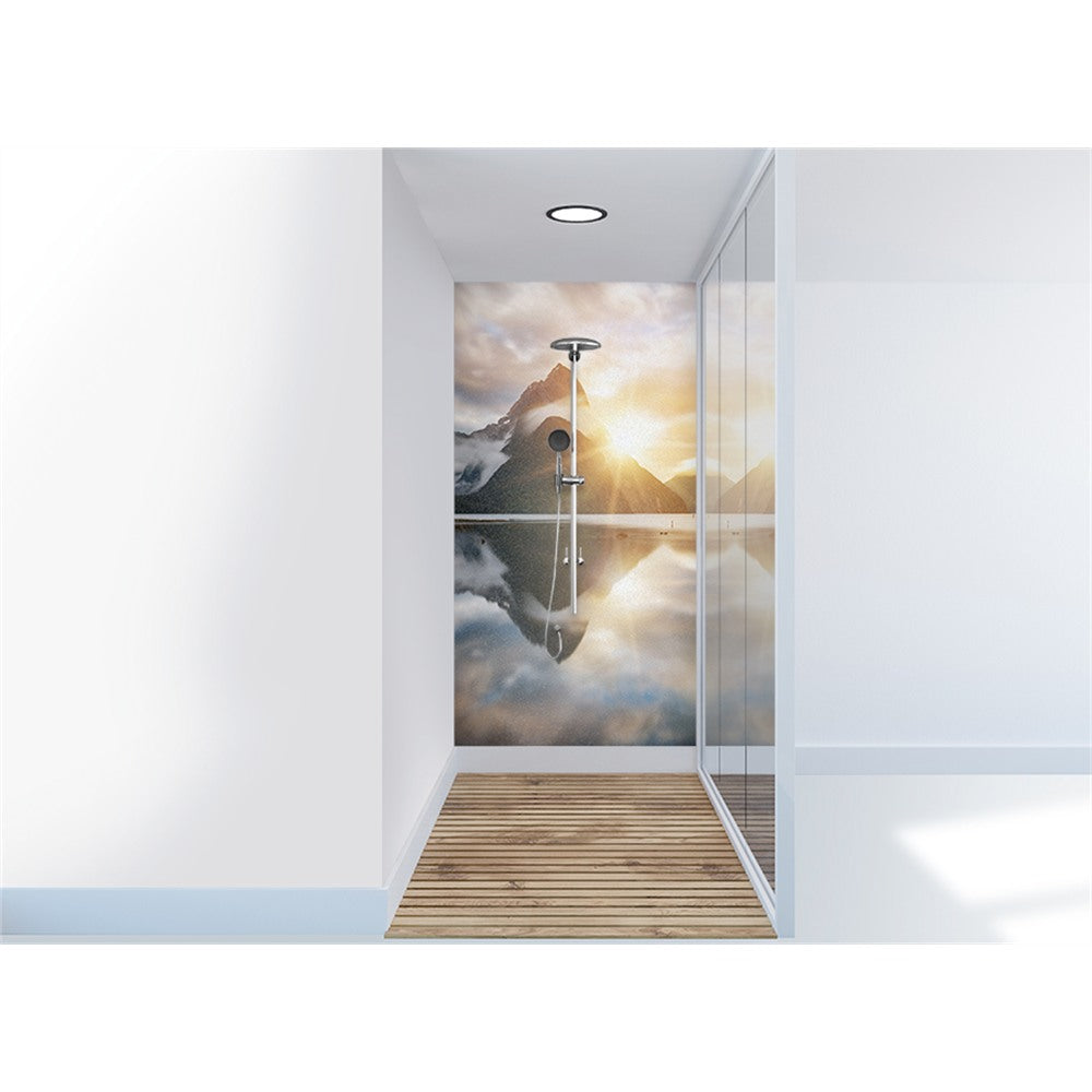 Panneau mural douche VIPANEL - Inspiration nature Milford - Finition brillant