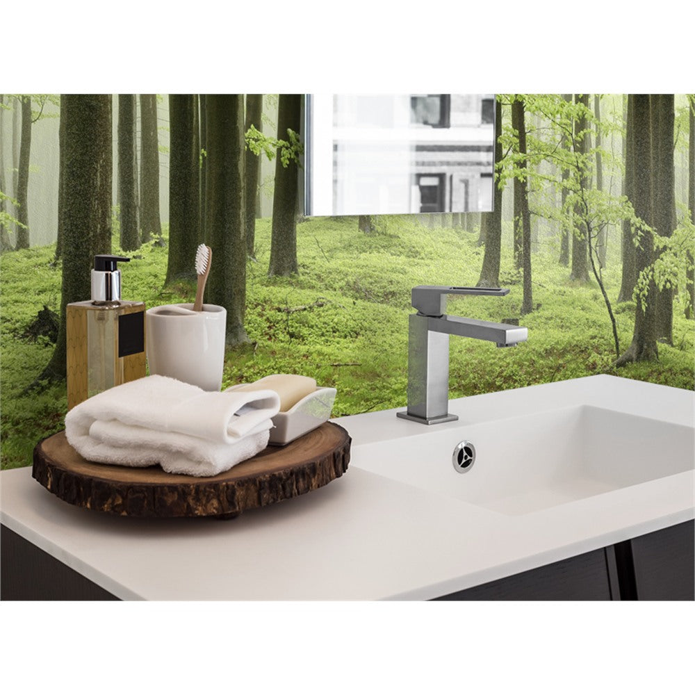 Panneau mural douche VIPANEL - Inspiration nature Brouillard forestier - Finition brillant