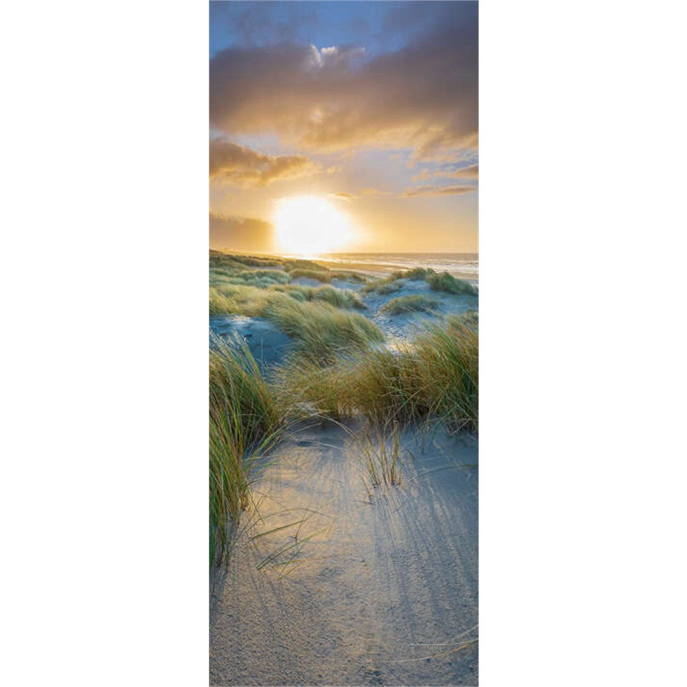 Panneau mural douche VIPANEL - Inspiration nature Coucher de soleil 2 - Finition brillant