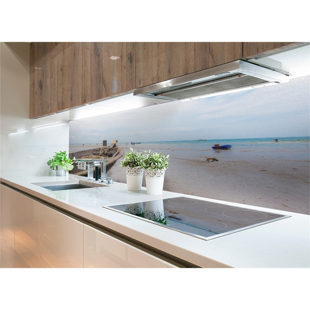 Panneau mural douche VIPANEL - Inspiration nature Bateau - Finition brillant