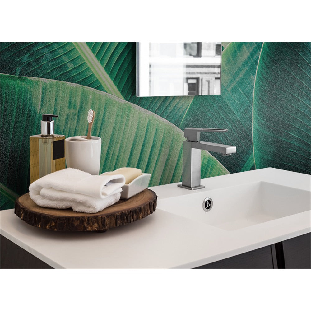 Panneau mural douche VIPANEL - Inspiration nature Feuille tropicale - Finition brillant