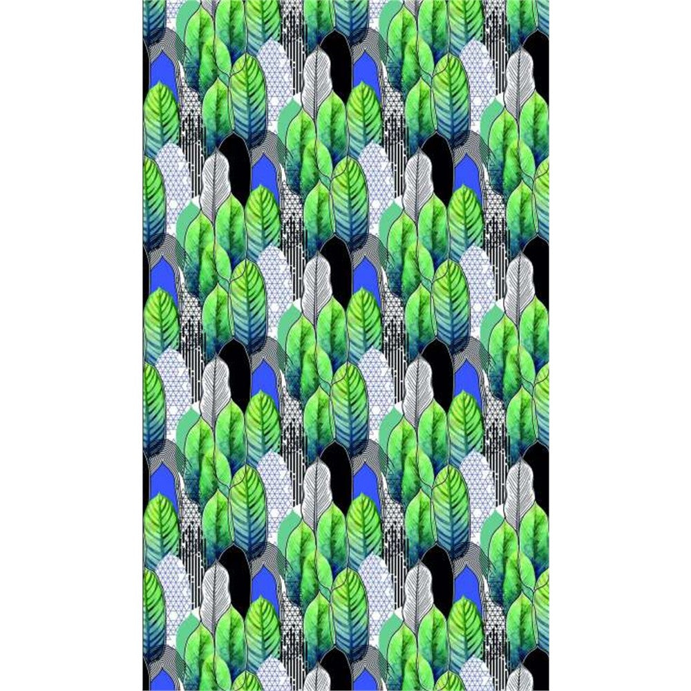 Panneau mural douche VIPANEL - Inspiration nature Papier peint feuilles petites - Finition mat