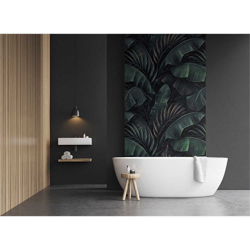 Panneau mural douche VIPANEL - Inspiration nature Tropical néon - Finition mat