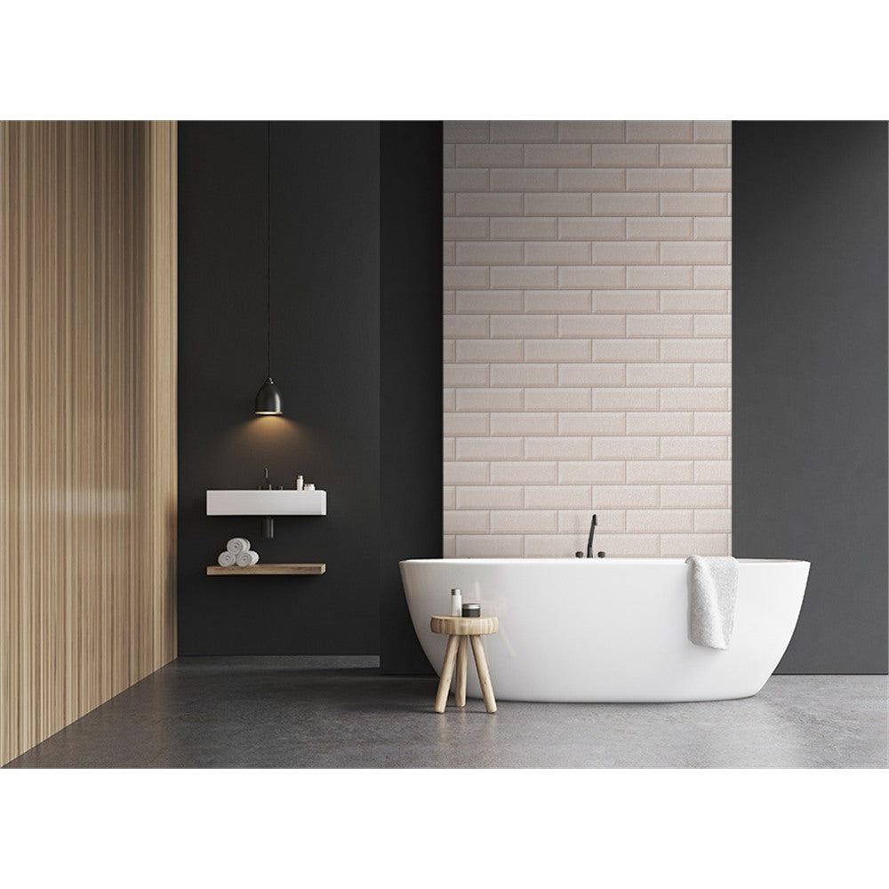 Panneau mural douche VIPANEL - Carrelage Berlin - Finition brillant