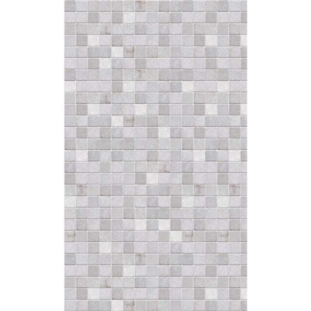Panneau mural douche VIPANEL - Carrelage Mosaïque marbre greige - Finition brillant