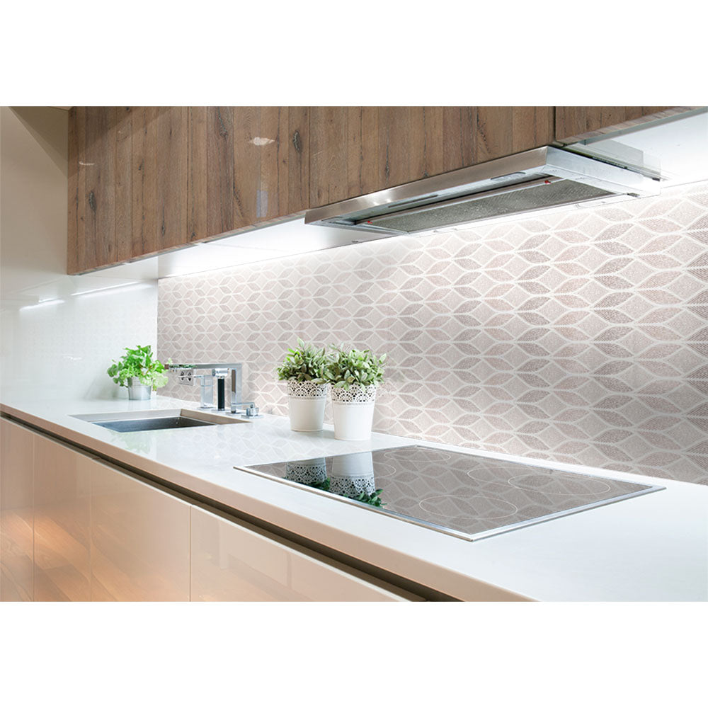 Panneau mural douche VIPANEL - Motif Arlequin - Finition velvet
