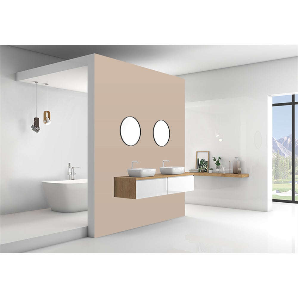 Panneau mural douche VIPANEL - Couleur Unie NCS3020-Y30R - Finition velvet