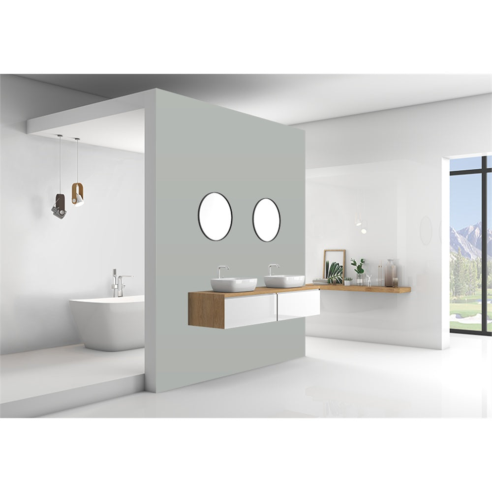 Panneau mural douche VIPANEL - Couleur Unie NCS4005-G20Y - Finition velvet
