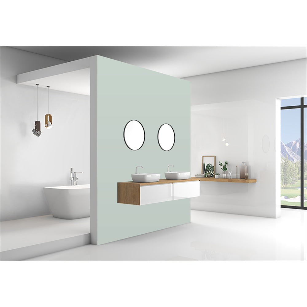 Panneau mural douche VIPANEL - Couleur Unie NCS2010-G10Y - Finition velvet